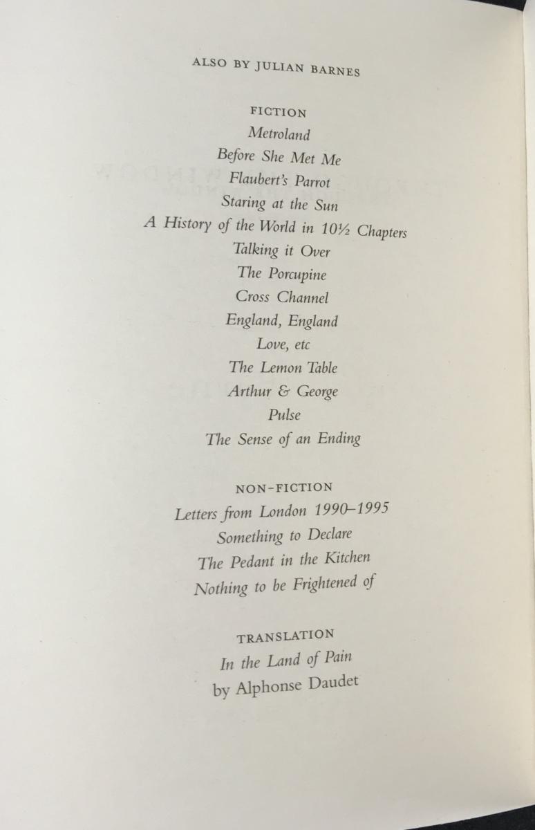 Through The Window Seventeen Essays and One Short Story Vintage 